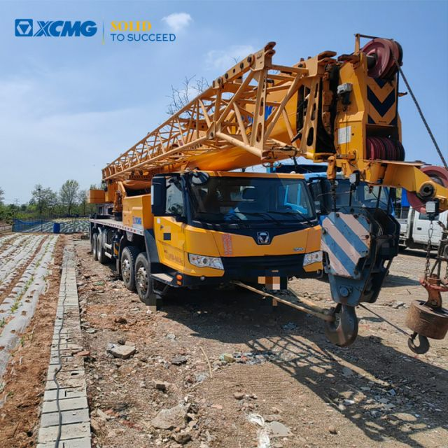 XCMG Official 50ton Second Hand Mobile Telescopic Boom Truck Crane QY50KC Factory Price